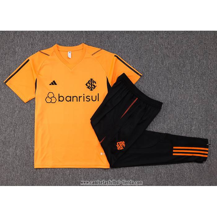 Chandal del SC Internacional 2023 2024 Manga Corta Naranja